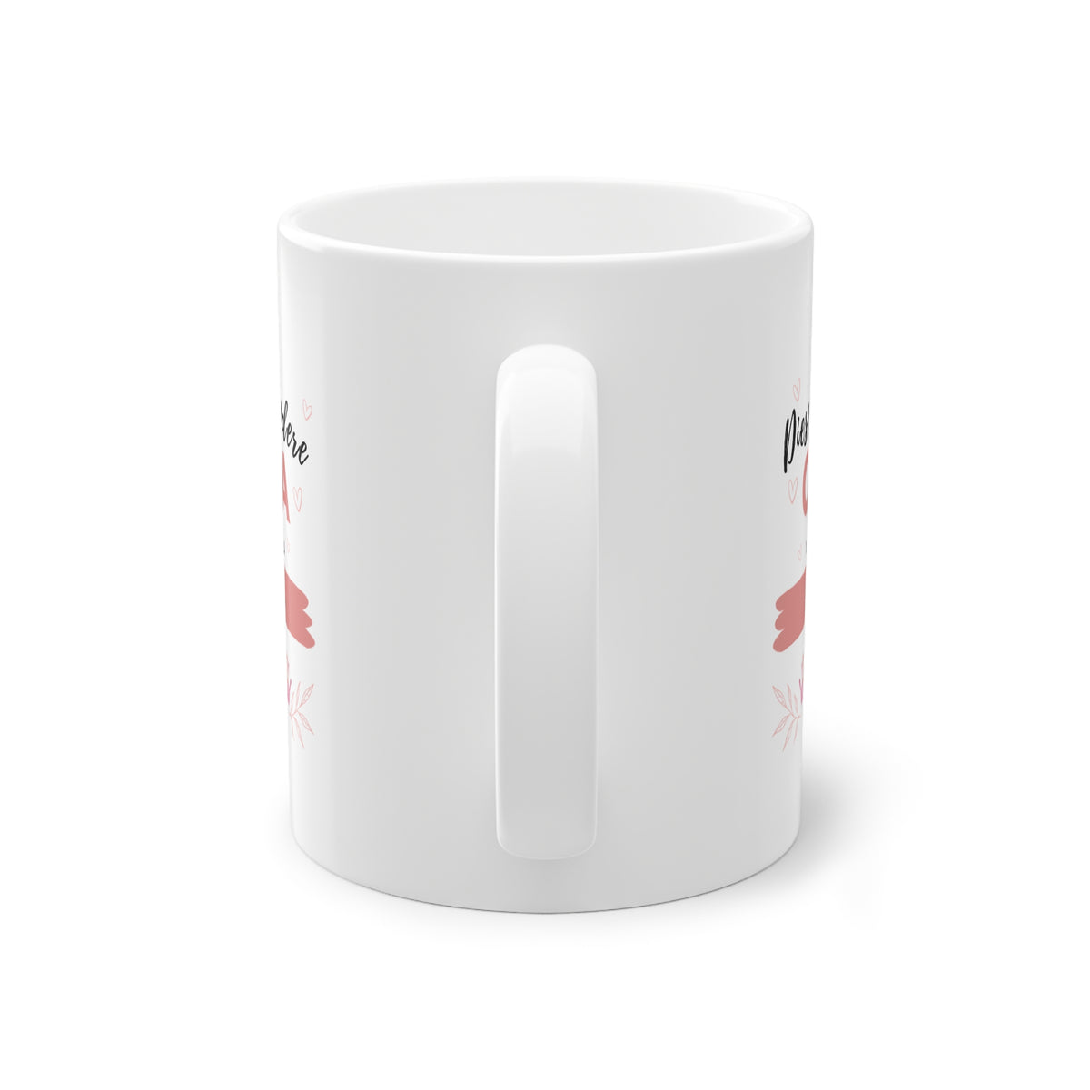 Oma Tasse mit Enkel-Namen, Herzen 🧡 und Handabdrücken