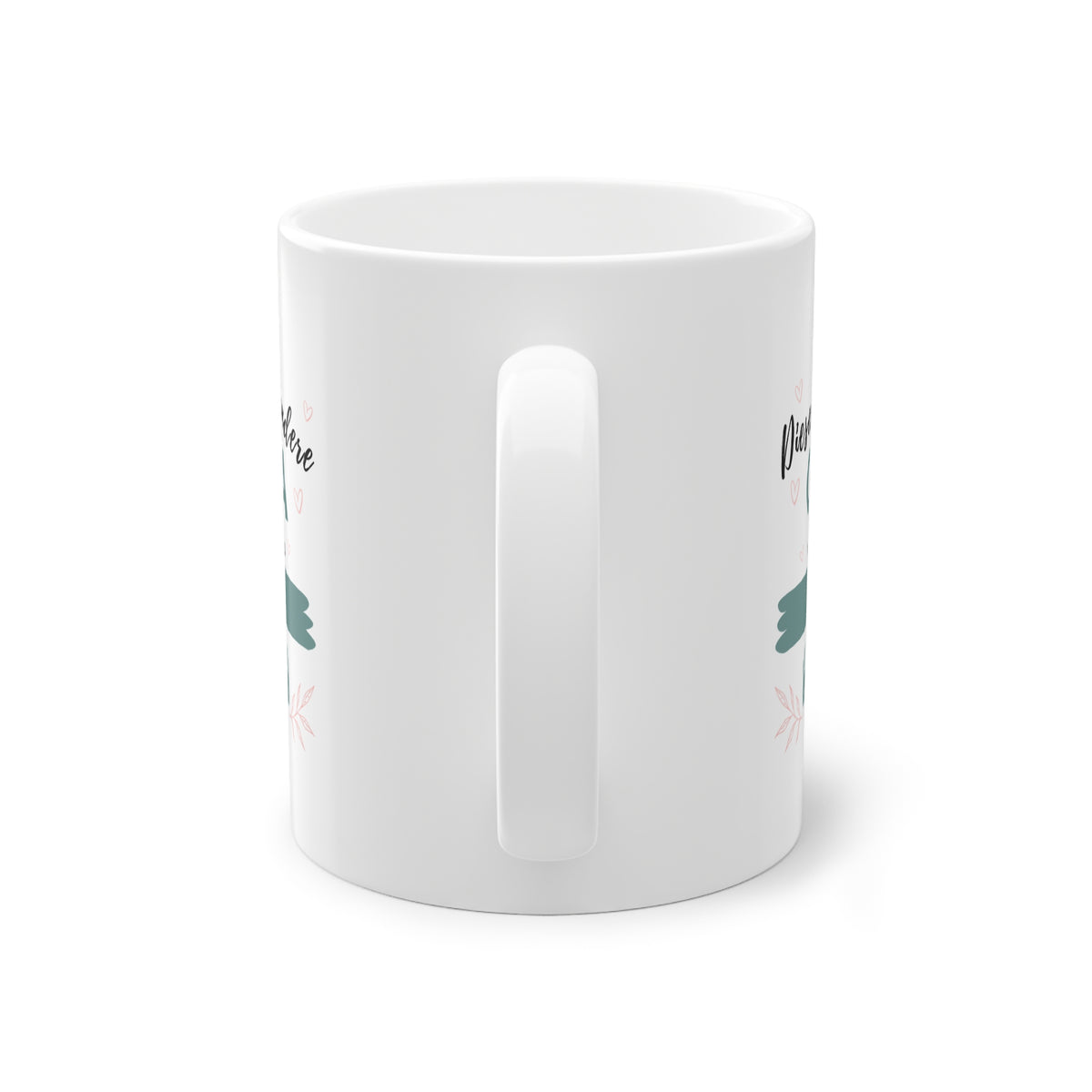Opa Tasse mit Enkel-Namen, Herzen 🧡 und Handabdrücken
