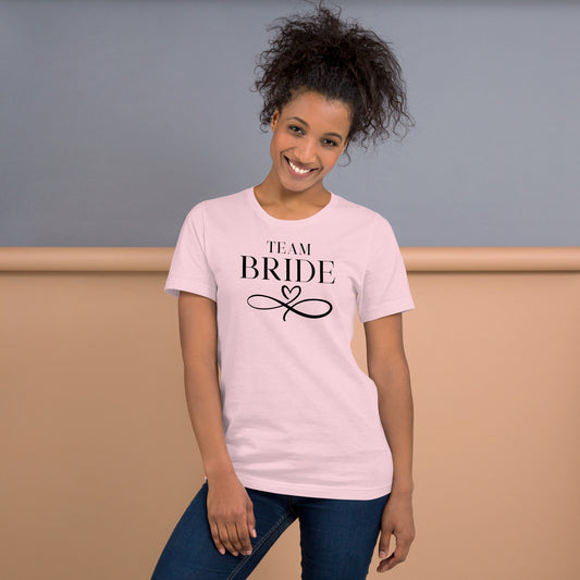 Team Bride Shirt 💕 JGA T-Shirt für Freundinnen & Brautcrew